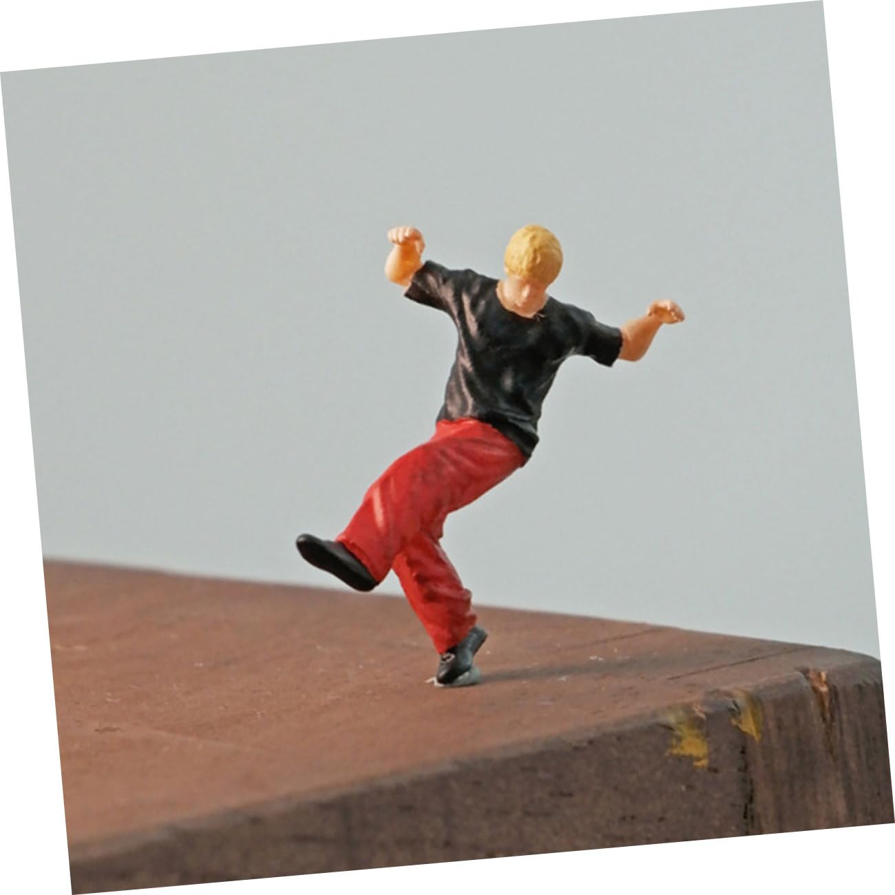 6pezzi Miniature Hiphop Figure Statue Decorazione Per Table Di Danzatore Street Dance Elemento Unico Per Collezionisti e Appassionati Di Hiphop
