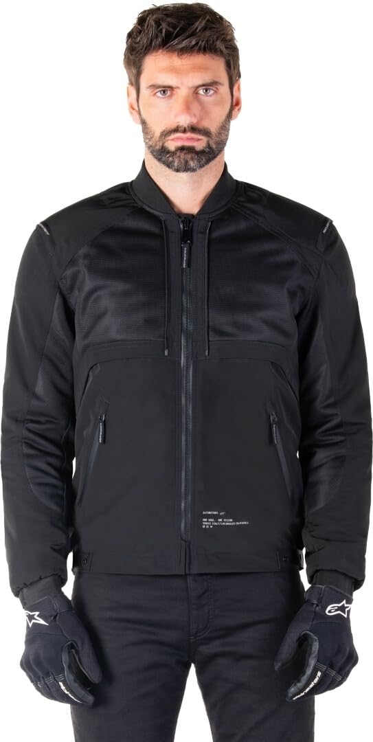 Alpinestars Mootant WP wodoodporna kurtka tekstylna motocyklowa, czarny, 3XL