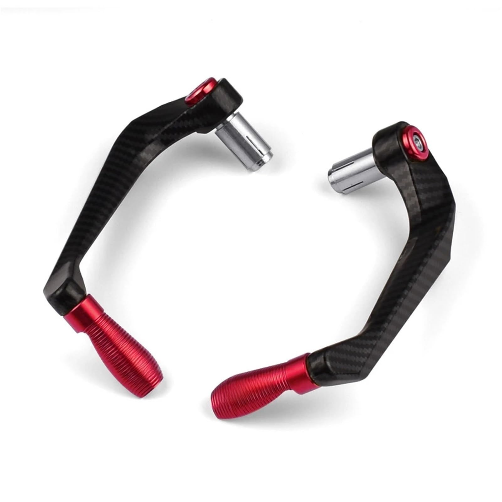 Cqjjxkyc Red Motorcycle Brake Protector Fit For Fzx 150 250 700 750 Fzx700 Fzx750 Handlebar Grip Brake Clutch Levers Guard Protector Handguard(Red)