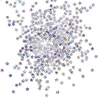 eBoot 100 Gram Stars Confetti Glitter Star Sequins for Crafts DIY Nail Art