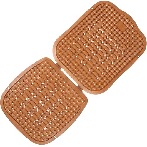 Cojín de asiento de coche ventilado CHILDWEET en color café impermeable para el verano
