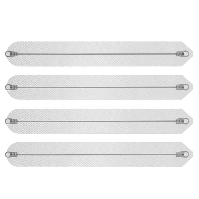 Image of ALPAS 10 Inch Sealing Machine Replacement Kit - Set of 4 Flat Heating Elements with Teflon Cloth Strip | Compatible with Impulse Sealers | Easy Install for Heat Seal Machines