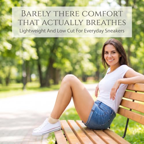 Image of BAMBOOVEN Ankle Socks for Women Thin Bamboo Rayon Low Cut Socks 3 /6 /8 /12 P