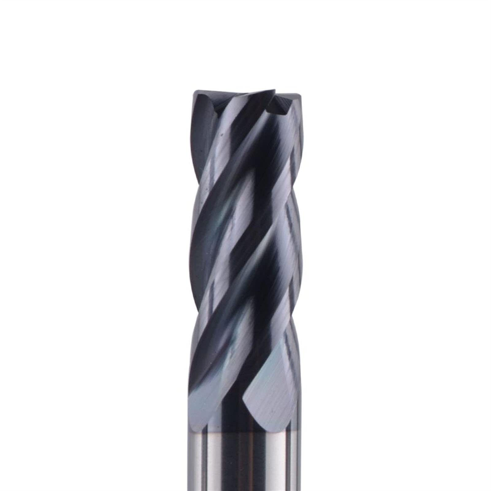 Tungsten Carbide End Mill do stali nierdzewnej 4 Flety Młyny końcowe CNC Obróbka frezowania z węglika stałych Frezy trzpieniowe JIYAMI'EN EL (Size : M4E D8.0)