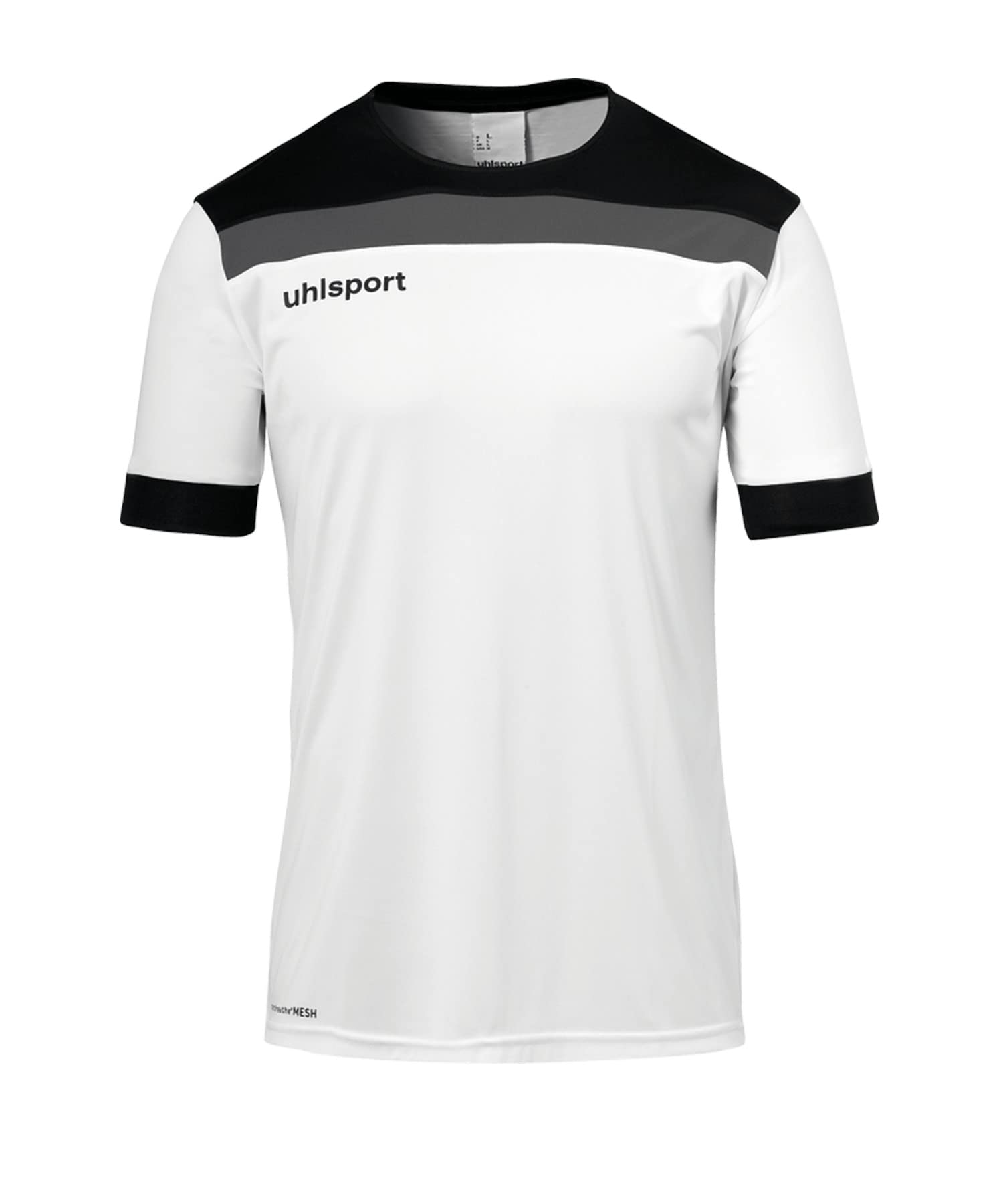 Uhlsport Offense 23 Jersey Men's Jersey - White/Black/Anthra, M