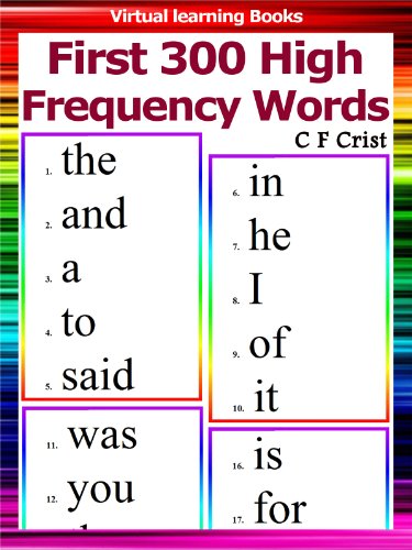 Flash Cards: First 300 High Frequency Words (Phonic Ebooks: Learn To Read (Learning To Read Flash Cards For Children)) (English Edition)