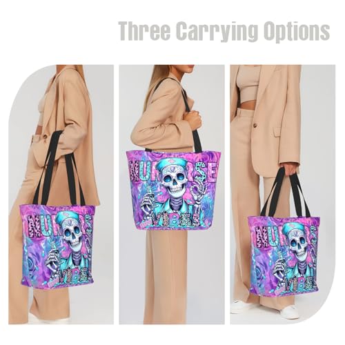 Tote Bag para mujer con gran capacidad y cierre miniatura 2