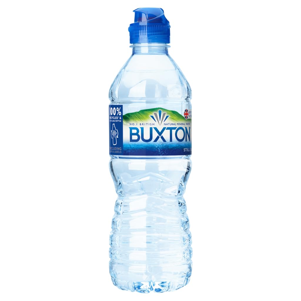 Buxton Still Natural Mineral Water Sports Cap, 500ml