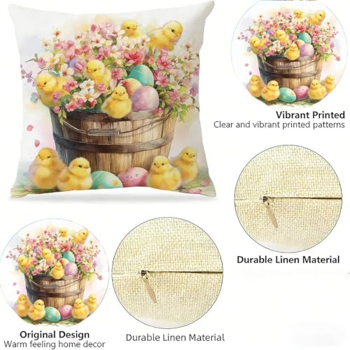 Housse Coussin Decoration pour Jardin et Balcon PâQues Idéal - 5
