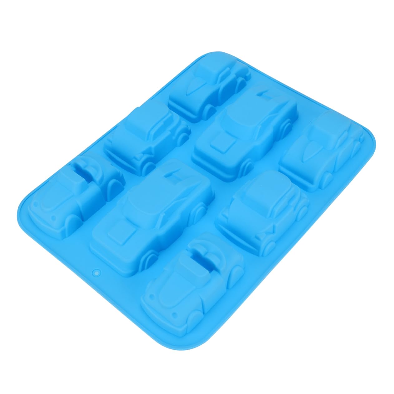 MAGICLULU 2pezzi Stampo Silicone Per Cioccolato Forma Di Auto Per Torte Muffin e Dolci Fatti Casa Facile Da Pulire e Utilizzare Per Feste e Compleanni