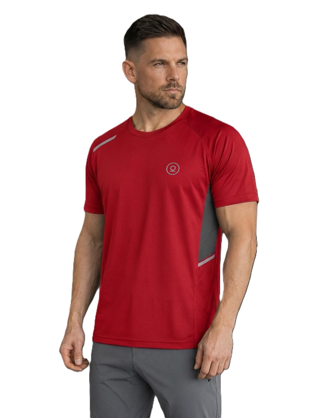 chkokko Gym T Shirts for Men Workout Quick Regular Dry Fit Sports Tshirt for man Breathable Moisture-Wicking Half Sleeve Round Active wear Running Boys T Shirt-picture-16