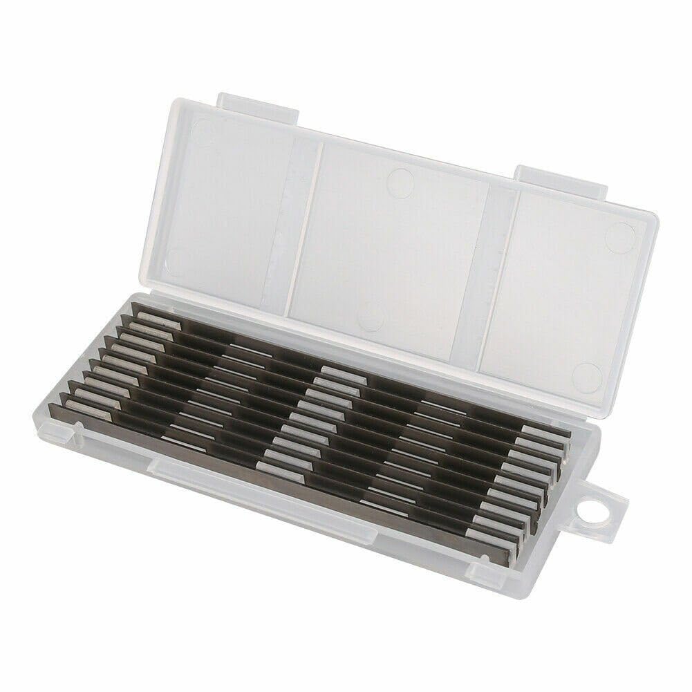 Parkside-BOSCH-AEG-ELU Lot de 10 lames de rabot HW 82 mm