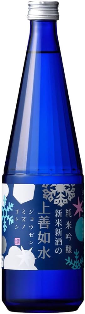 Amazon.co.jp: 白瀧酒造 新米新酒の上善如水 純米吟醸 720ml : 食品