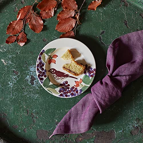 Emma Bridgewater Handmade Ceramic Rosehip & Elderberry 6.5” Dessert Plate #TOP1
