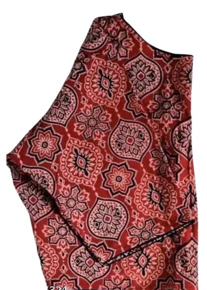 Readymade Ajrakh Printed Blouse.| Comfortable, Breathable, Lightweight, Ethnic|SL_177-picture-31
