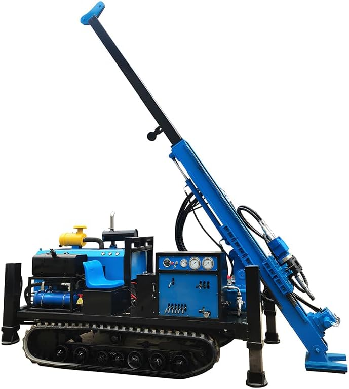 300m RC Reverse Circulation Drill, Full Hydraulic Core Exploration Rig, Crawler Mounted High Efficiency Drilling Machine, for Geotechnical Investigation, Mining Core Sampling, Water Well Drilling