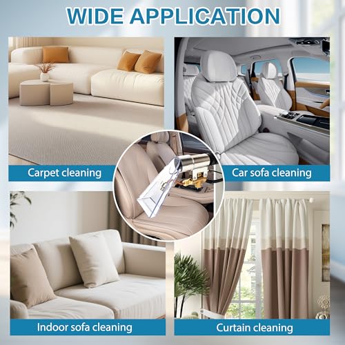 Image of Better Extractor Hose Kit, Compatible with Shop Vac Extractor Kit, Comes with 25 FT Waterline,Combined Spray and Suction Dusting Head, Suitable for Household, Automotive, and Industrial Cleaning