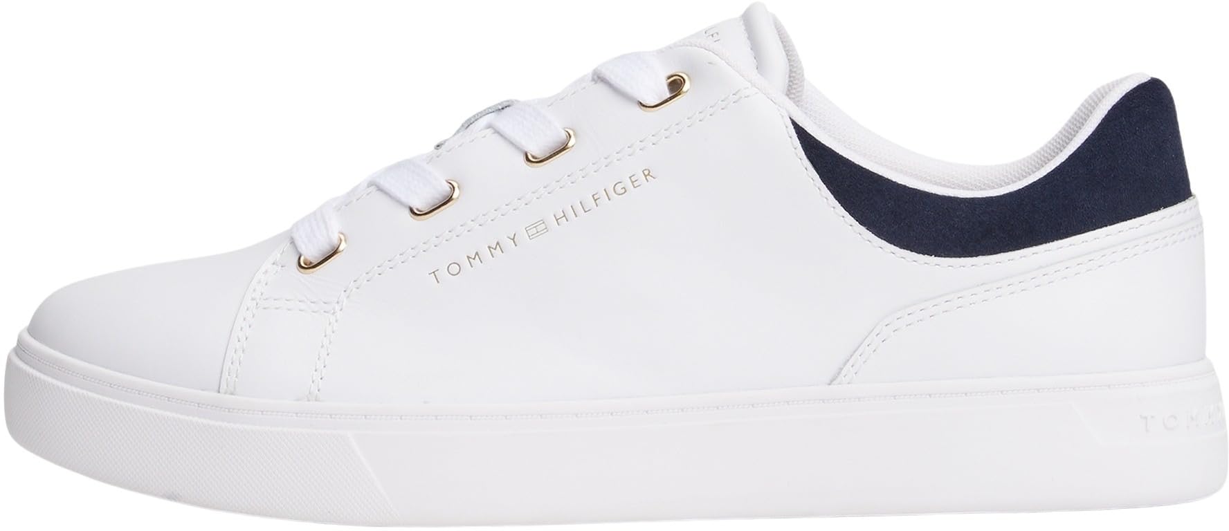 Tommy Hilfiger Women's White Trainers - Sneakers - 4 Uk- Shoes
