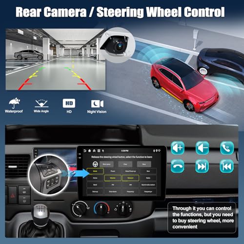 Plus de panne de navigation avec cet autoradio GPS Android 15 pour Ford Transit