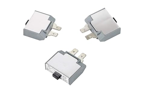 GLOSO Fusible de disyuntor E83 Terminal ATC ATO largo (con hoyuelos) 40 amperios, reinicio manual T3 (40A -3 unidades)