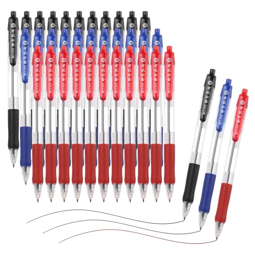 Bolígrafos PATIKIL de 0,5 mm y tres colores, el set ideal para organizar tu diario y oficina