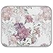 Oyihfvs Watercolor Floral Flowers on White Seamless Pattern Rectangle Ice Silk Dog Pet Pad, Soft Cooling Cat Mat Mattress, Washable Sleeping Pad for Puppy Cat Kennel (Small) 22 x 27 inch