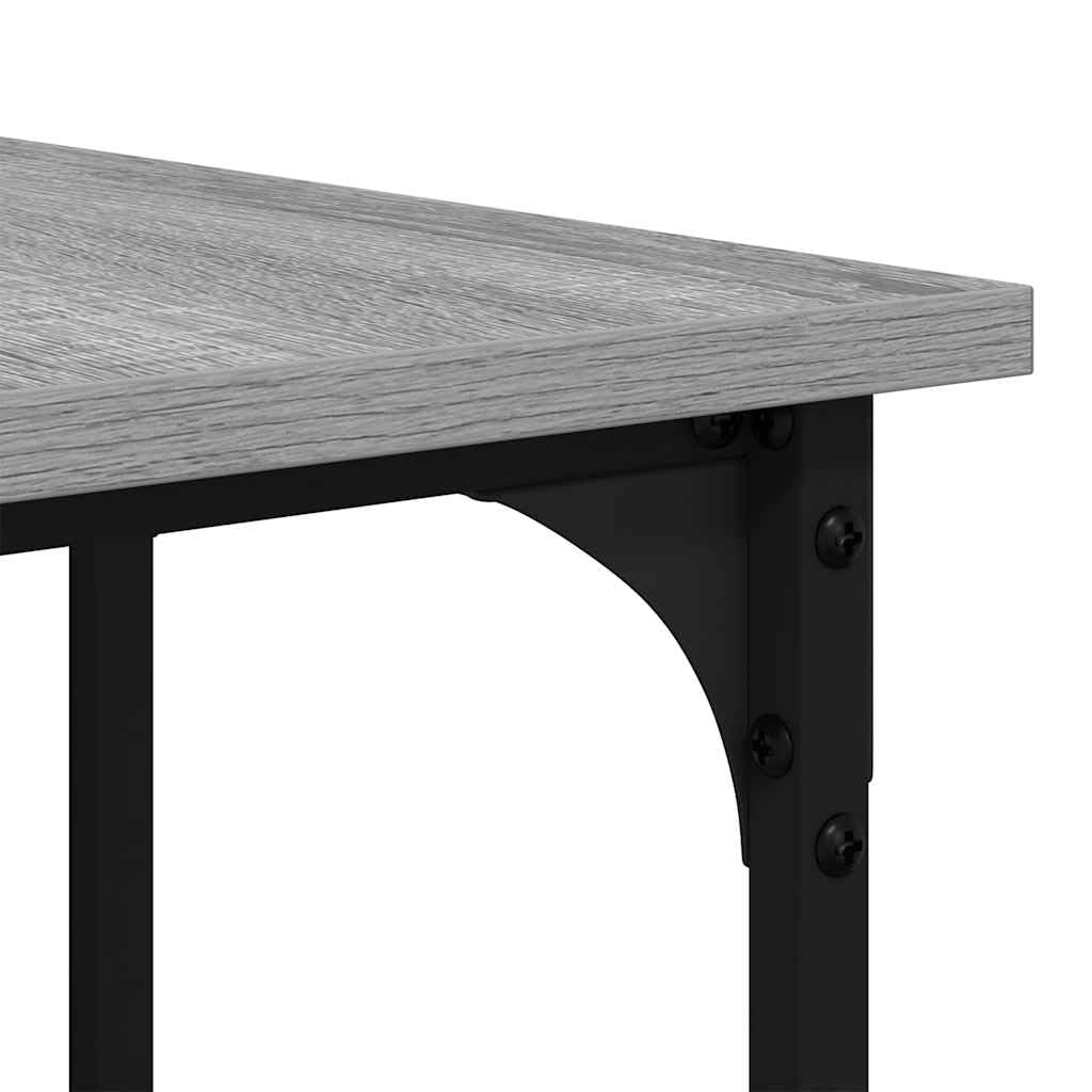 Scrivania ad Angolo a L 139x139 cm in Legno Multistrato e Metallo | Tavolo porta pc angolare salvaspazio per studio e ufficio con ripiani aperti e robusto telaio industriale in metallo