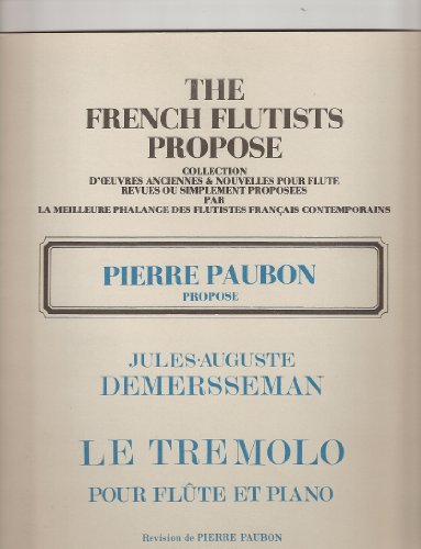 LE TREMOLO Flûte et Piano Morceau Idéal pour Auditions et Concerts