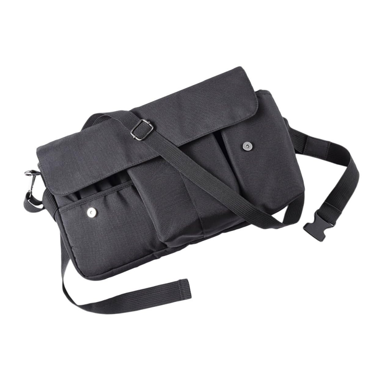 Angoily Borsa Porta Pennelli da Trucco in Tela Resistente Custodia Organizer Cosmetici da Cintura Portatile Ampia Capacità per Make-Up e Accessori