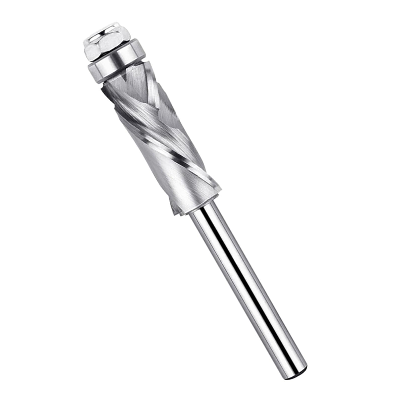 Industrial Strengthes Alloy Trimming with High Accuracy Machining and Vibrations Damping Helical Brims Design High Strengthes Alloy Woodworking Milling Cutter