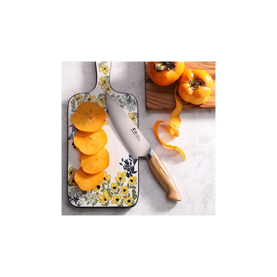 Cangshan-OLIV-Series-501578-Swedish-14C28N-Steel-Forged-6-Chefs-Knife Cangshan OLIV Series 6-Inch Chef's Knife, Forged Swedish 14C28N Steel, 501578