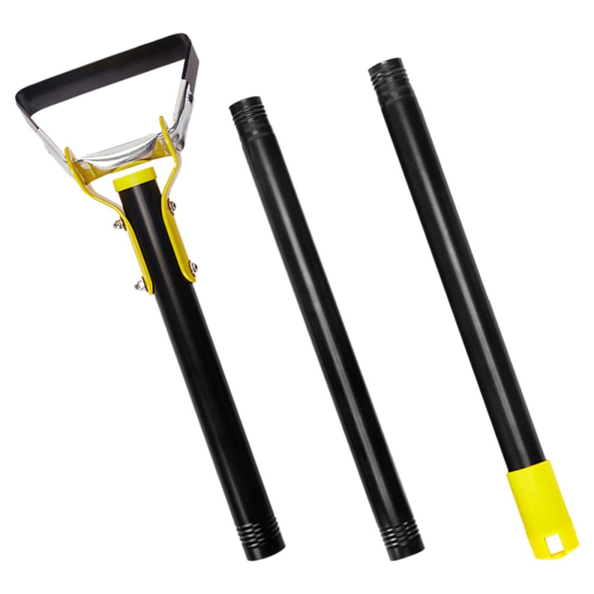 Mikikit Unkrauthacke zum Unkrautjäten und Lockern des Bodens aus Edelstahl und Manganstahl Gartenhacke Schwarz für Gartenarbeit und Heimgebrauch