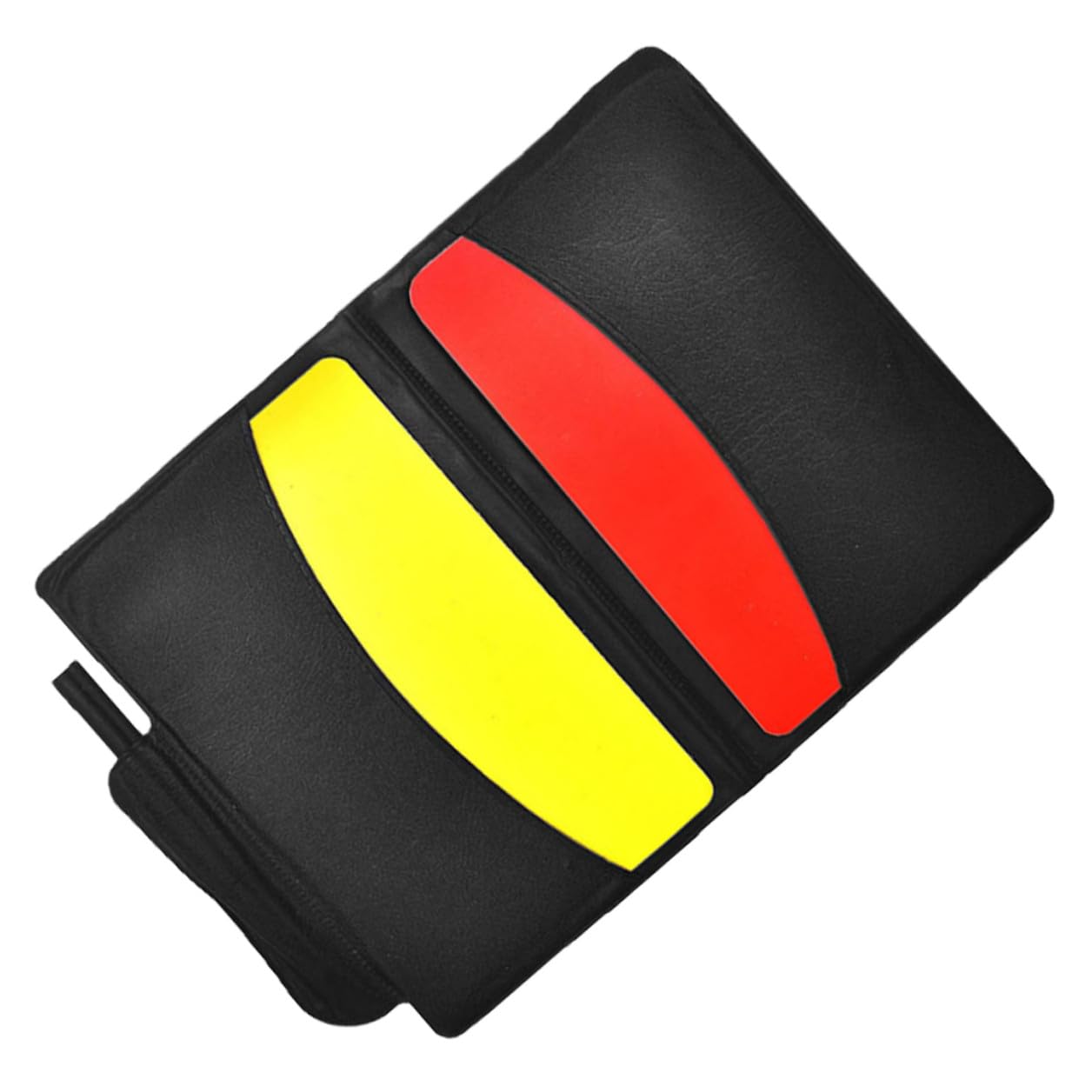 Healeved Kit Completo Arbitro Calcio con Carte Rosse e Gialle in PVC Resistenti, Fischietto in Metallo Multifunzione per Partite di Rugby e Giochi con Palla
