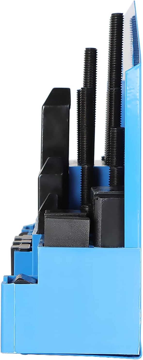 58-Pack Pro-Series 1/2In T-Slot Hold Down Clamp Clamping Kit Replacement for Bridgeport Mill Set Up Set 3/8In-16 Stud