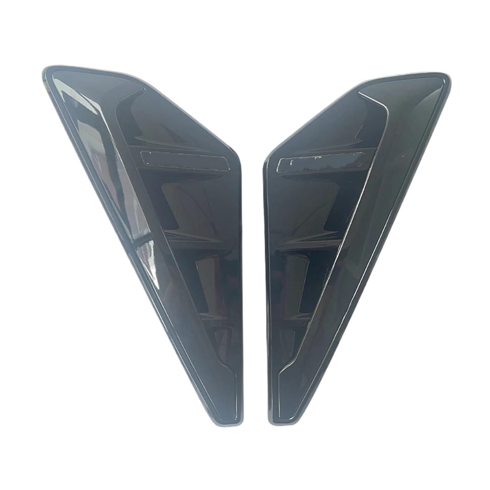 EJUOYO Side Vent Decor Sticker Fit For BMW X5 X5M G05 F95 2019up ABS Glossy Black Side Fender Grillle Air Vents Cover Car Fender Side Vents
