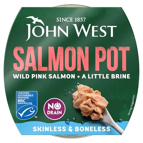 John West Pink Salmon Fridgepot 80g