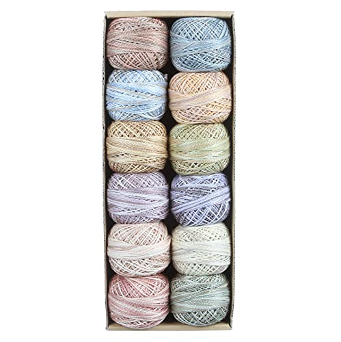 Image of Valdani Pearl Cotton Sz 5 | Muddy Monet | 74 Yds /Ball