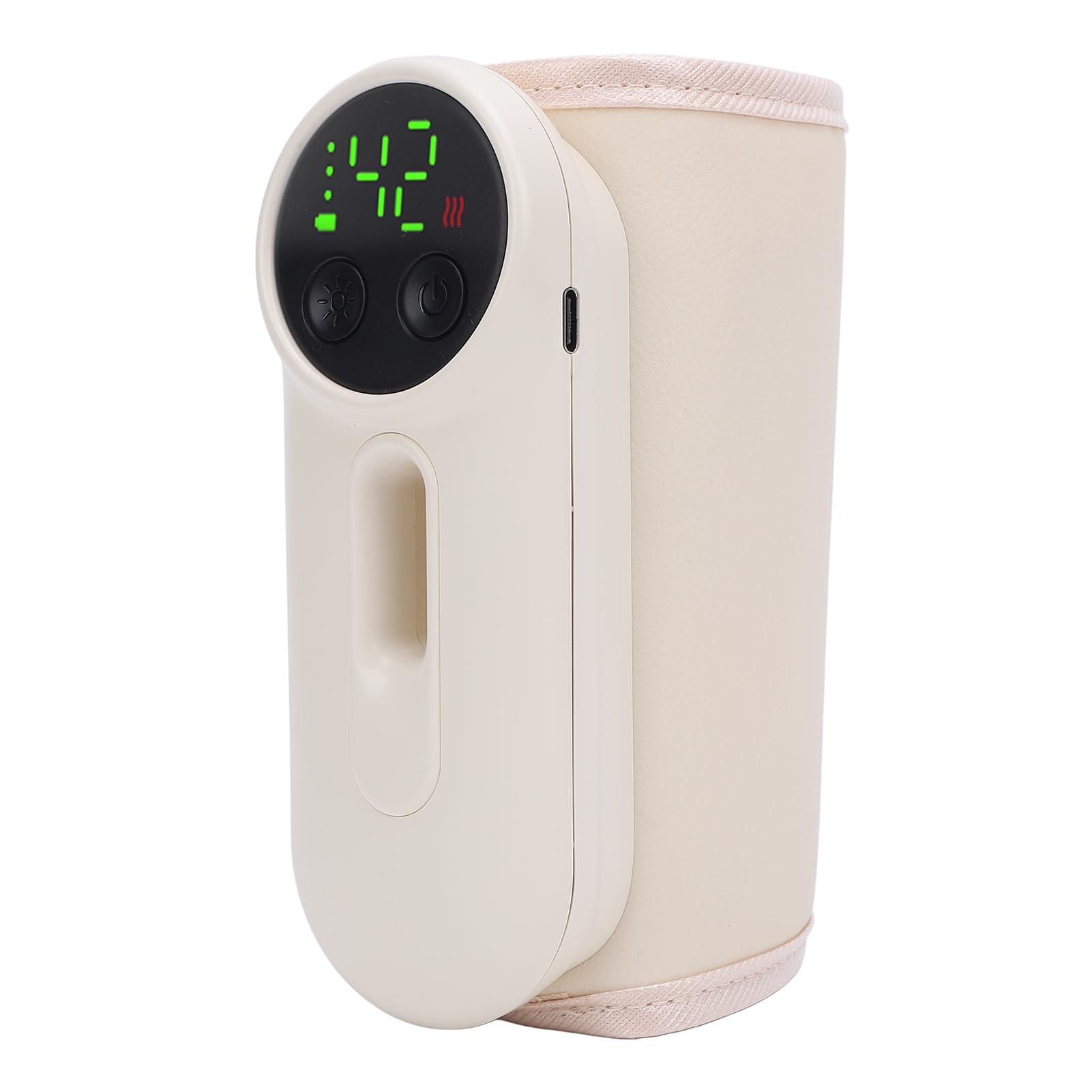 Alomejor Calentador de Biberones de Calentamiento Rápido con Luz Nocturna Control de Temperatura Preciso para Facilitar la Alimentación