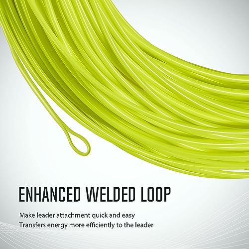 image for Piscifun Sword Fly Fishing Line with Welded Loop, Weight Forward Float