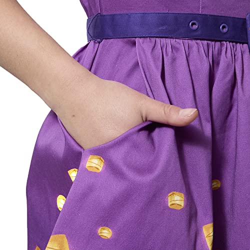 Loungefly Stitch Shoppe Disney Rapunzel Floral Lantern Allison Dress - Size Medium4
