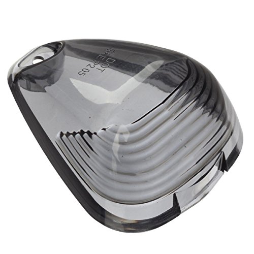 5Pcs Smoked Cab Marker Roof Running Light ,Smoke Cover Lens + 5X T10 6-3020-Smd Amber Led Bulb For 1999-2016 Ford F150 F250 F350 F450 F550 E150 E250 E350 E450 E550 #TOP5