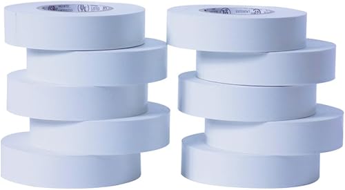 WOD ETC766 - Cinta aislante de uso general de grado profesional ULCSA Cinta adhesiva de vinil y goma 66 pies  Uso en instalaciones eléctricas de no