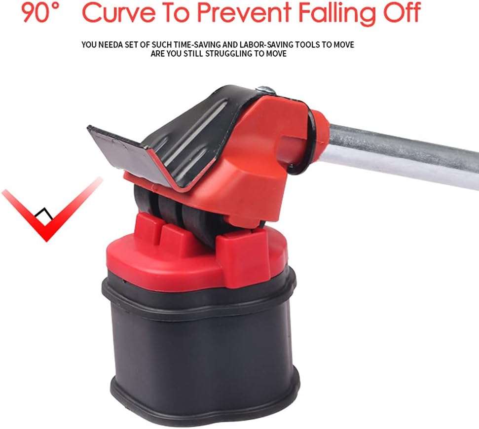Heavy Duty Furniture Lifter 4 Appliance Roller Sliders with 660 Lbs Load Capacity Adjustable Height Lifting Tool Furniture Lifter