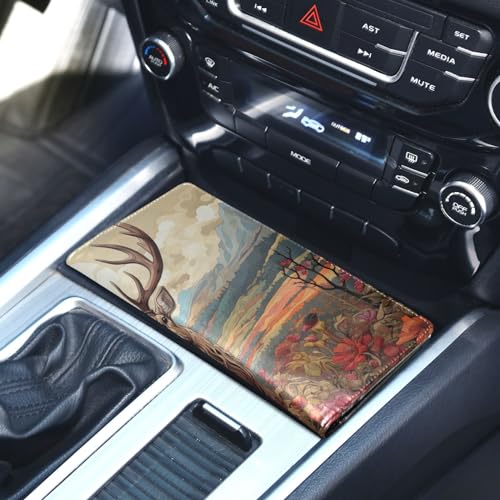 Organizador para carro de cuero PVC miniatura 5