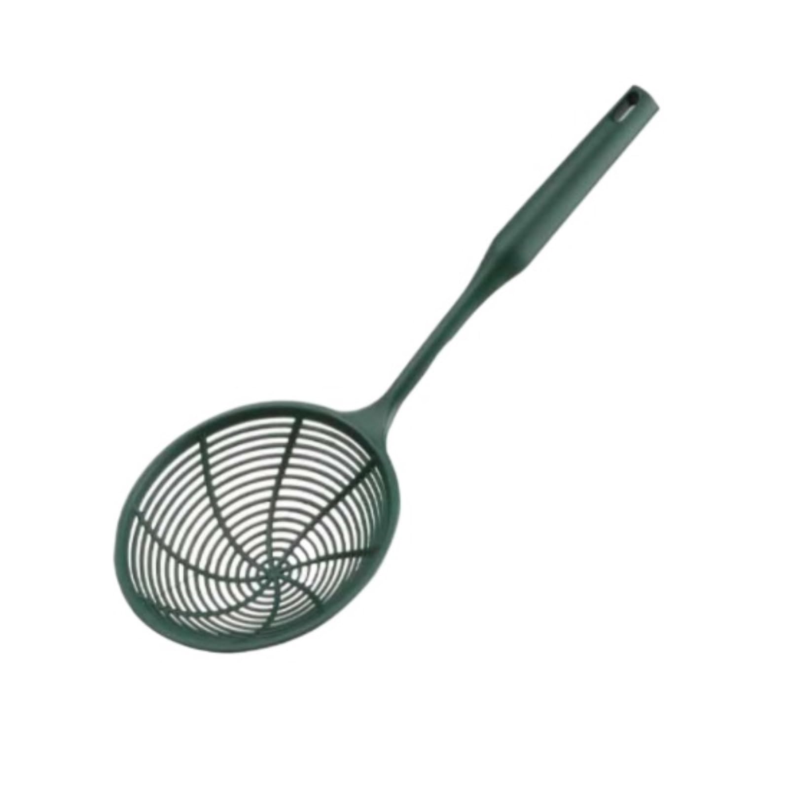 Sitko Durszlak Plastikowe Naczynia Kuchenne Z Rączką, Odpowiednie Do Gotowania I Pieczenia łyżka cedzakowa(Grün,41cm)