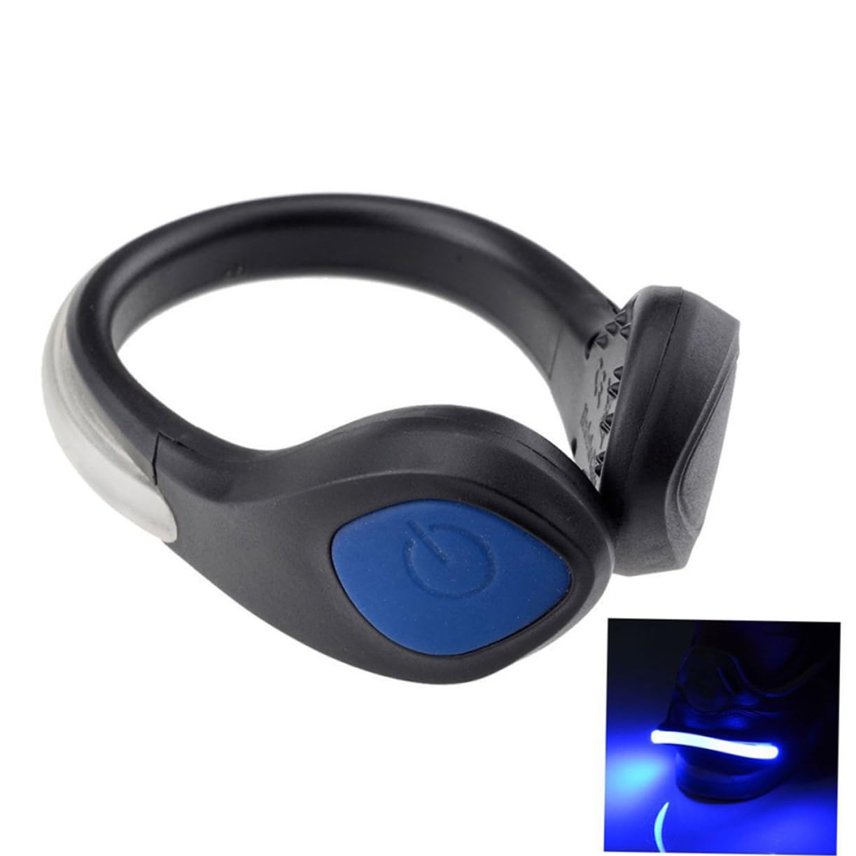 Kisangel Luces Led 8 Piezas Clip De Zapato Led Lámpara De Clip Equipo para Correr De Noche Luz De Clip De Seguridad para Zapatos Pinzas para Zapatos Exterior Luz Corriente Led Lights