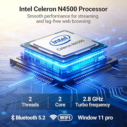 Image of Lenovo 2026 New V15 Laptop for Student & Business • 15.6 inch FHD Dispaly • Intel Processor • 128GB SSD • 4GB DDR4RAM • Privacy Shutter • Dolby Audio • Copilot AI • Ethernet RJ-45 • Win 11 Pro