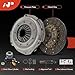 A-Premium Transmission Clutch Kit with Clutch Slave Cylinder Compatible with Ford F-150 F150 1988-1994, F-250 F250 1988-1994, F-350 F350, E-150 Econoline/E-250 Econoline/E-350 Econoline, Bronco, 4.9L