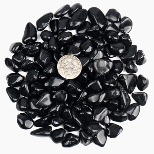 Image of ZenQ 1 lb Crystal Chips, Tumbled Stone Chips for Crafts | Polished, Undrilled Gemstones for Resin Art, Vase Filler, Plant Decor, Candle Making, and DIY Projects