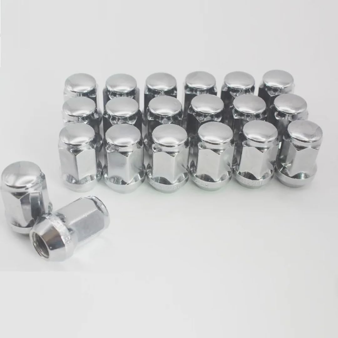 Tuerca De Rueda para Subaru BRZ Forester Impreza Legacy Outback WRX WRX STI, para Scion FRS FR-S, 20 Piezas Tuercas de Rueda de Cabeza abombada con Extremo Cerrado M12x1.25, hexágono de 19mm